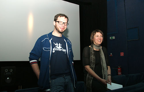 Regisseur David Assmann im Kino
